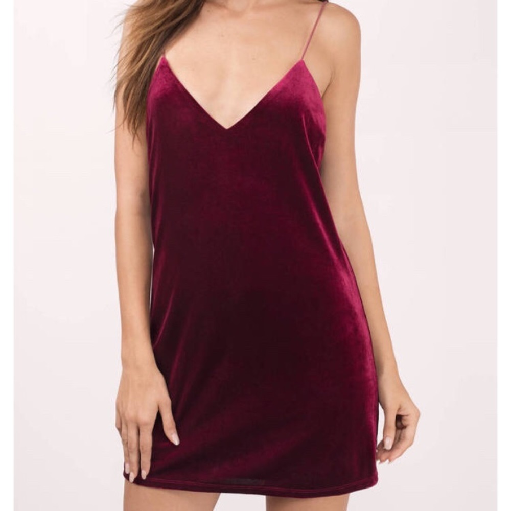 Tobi Velvet Dress